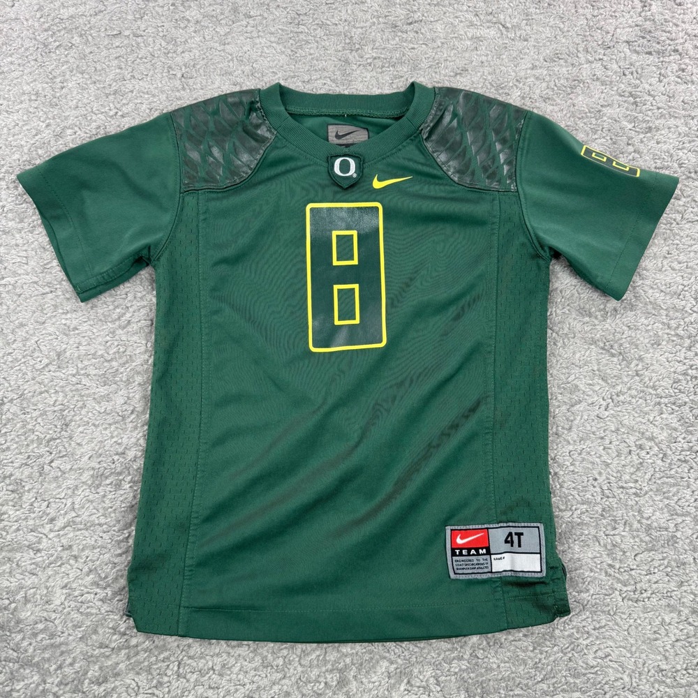 Nike Oregon Ducks Marcus Mariota 8 Football Jersey Green Toddler 4T 7603-OD-313